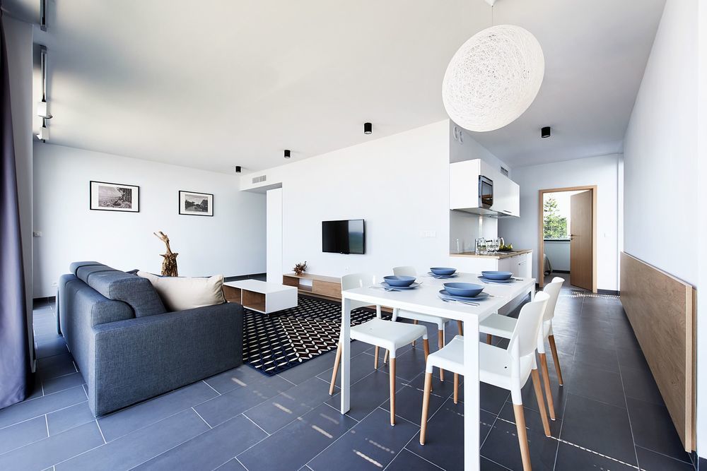 Apartment Morski Widok W Boulevard อุสตรอเนียมอร์สเกีย ภายนอก รูปภาพ